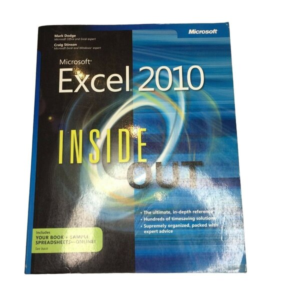 How to Use Microsoft Excel Computer Software 2010 Inside Out Detailed Edition u - Picture 1 of 10